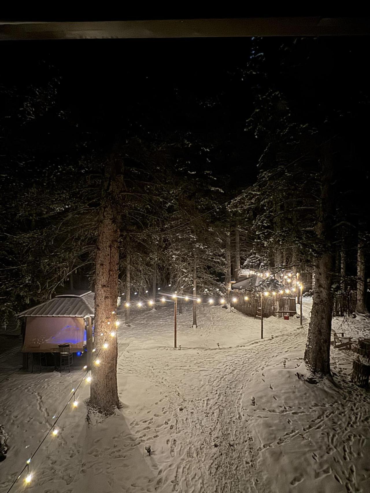 Rustic Cozy Cabin With Hot Tub Bragg Creek Zewnętrze zdjęcie