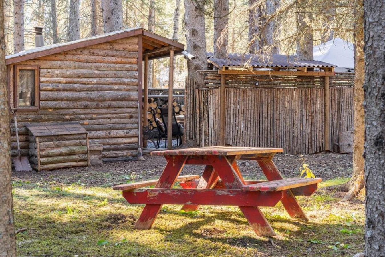 Rustic Cozy Cabin With Hot Tub Bragg Creek Zewnętrze zdjęcie